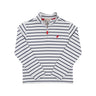 Nantucket Navy Stripe with Richmond Red Stork