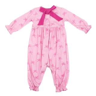 Girls Knit Isla Long Bubble - Simply Sweet Pink Bows