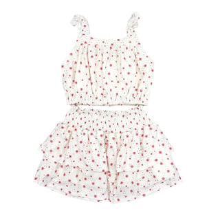 Eyelet Ruffled Top & Smocked Skirt - FINAL SALE