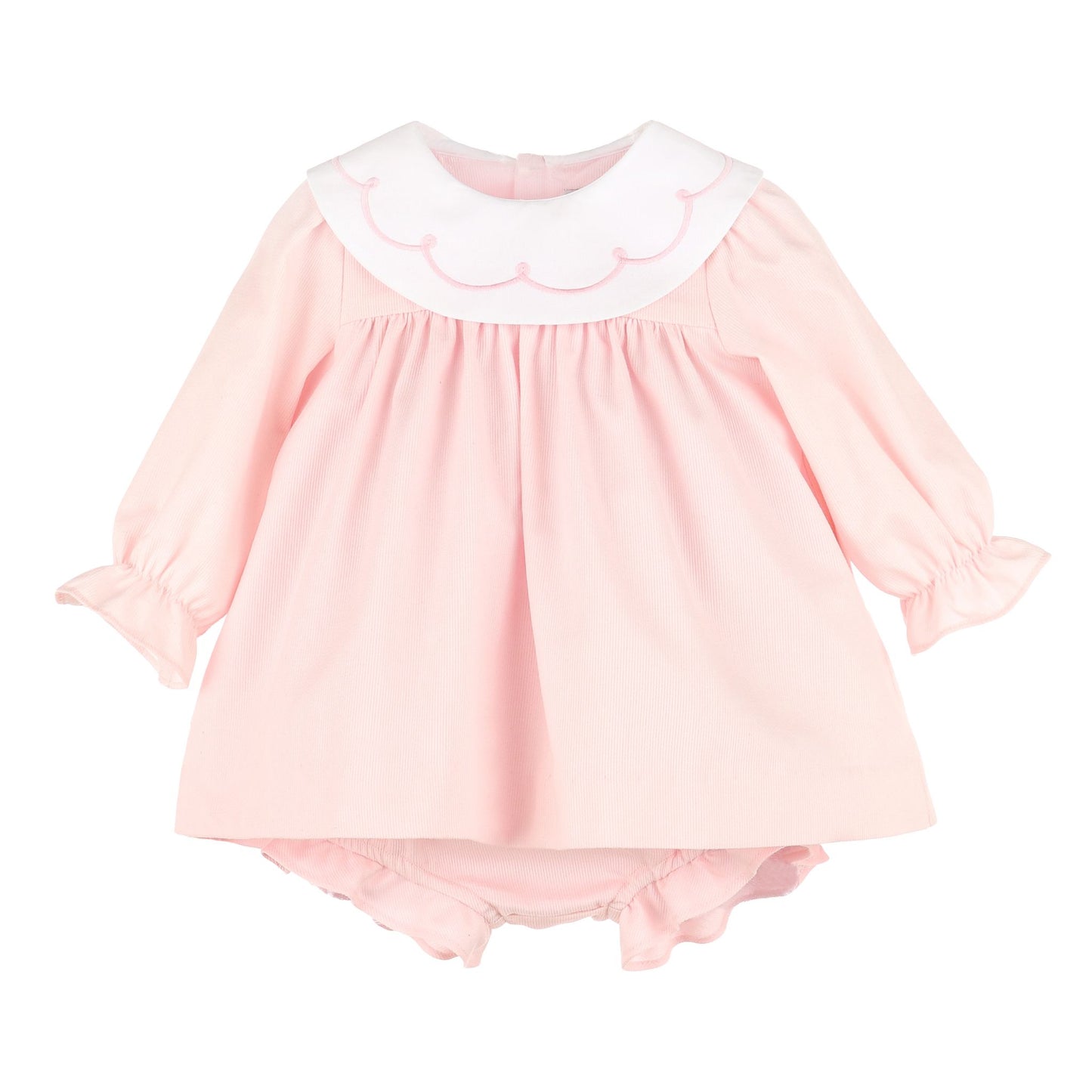 Cozy Club Scallop Float Dress