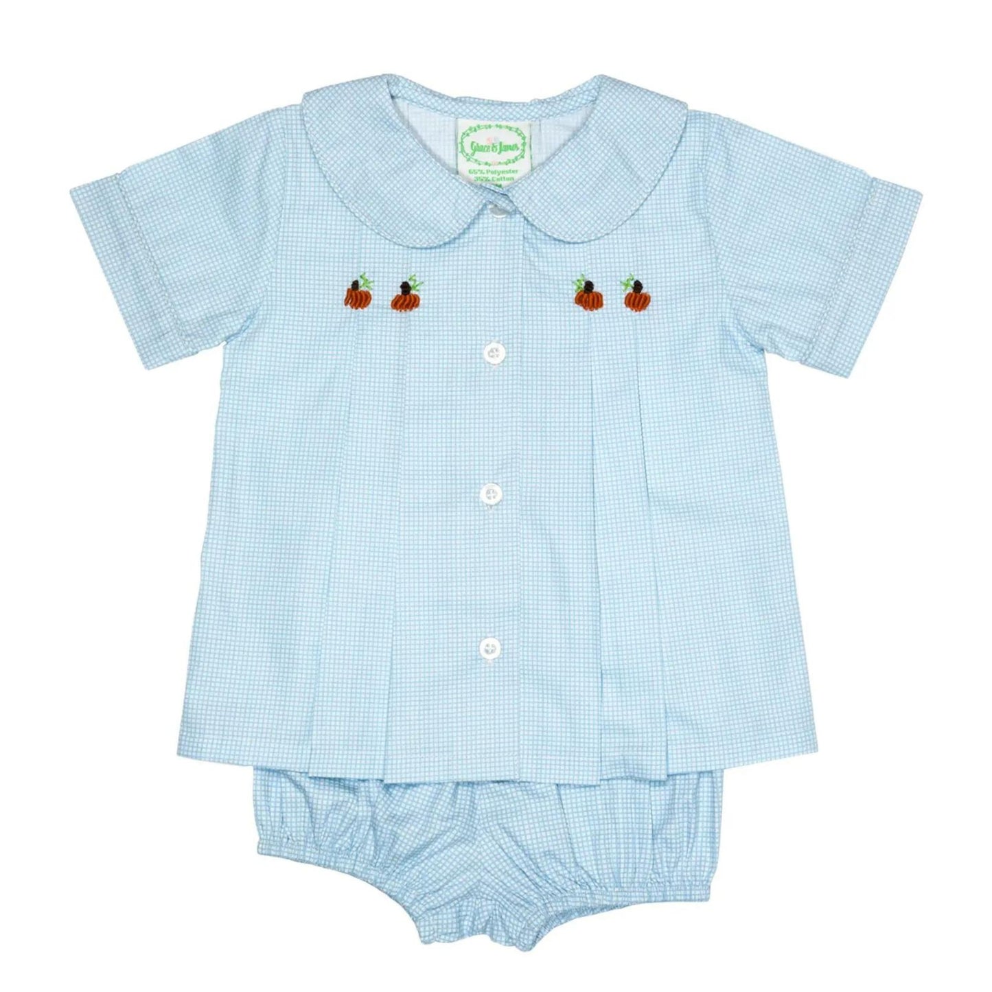Boys Pumpkin Diaper Set - 35% OFF