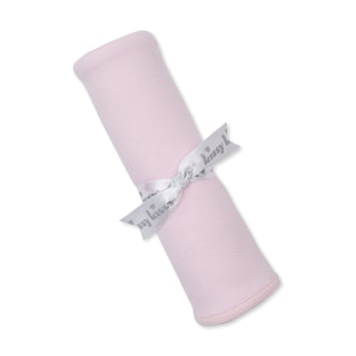 Jacquard Blanket - Sweet Homecoming in Light Pink