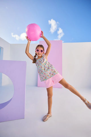 Flora Top - Bloomsbury Blossoms - FINAL SALE