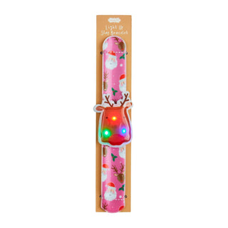 Christmas Light-up Slap Bracelets