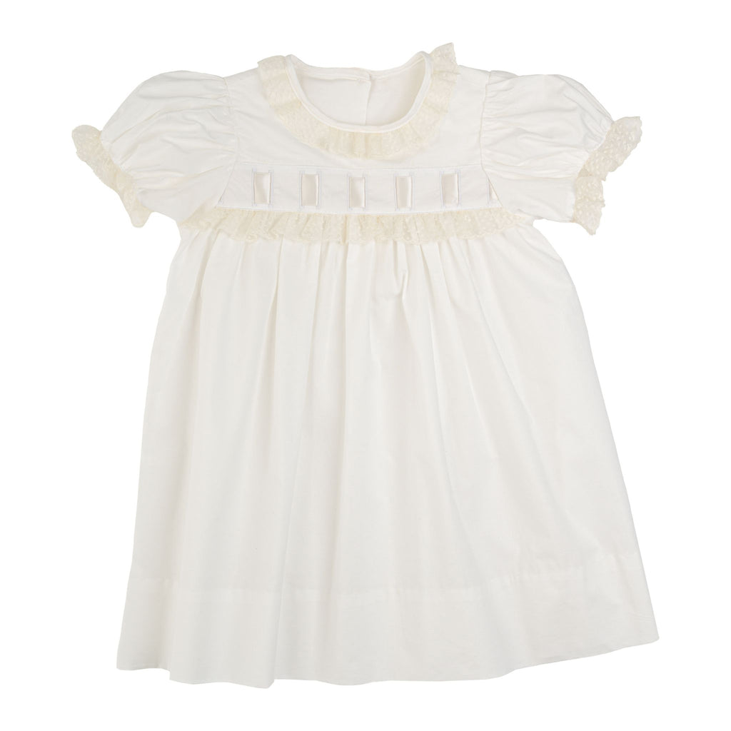 Paris Dress- White Batiste