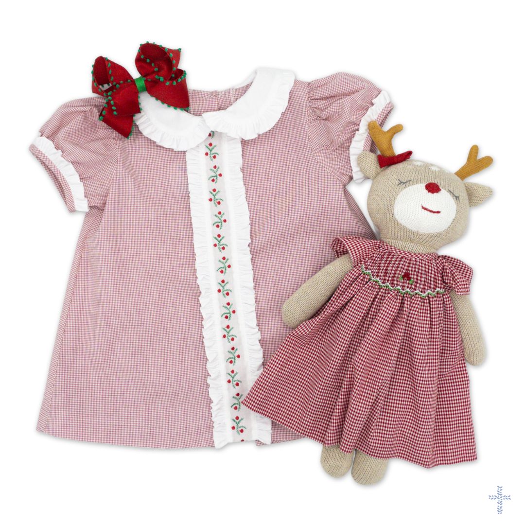 Shirley Dress with Holly Handloom - 25% OFF
