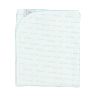 Pima Knit "Little Brother" Printed Blanket