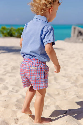 Prim & Proper Polo - Barbados Blue - FINAL SALE