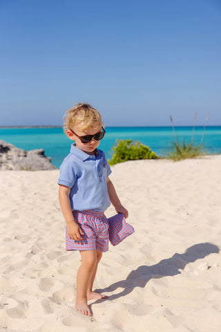 Prim & Proper Polo - Barbados Blue - FINAL SALE
