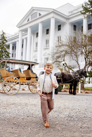 Prep School Pants - Twill - Gray Bay Brown