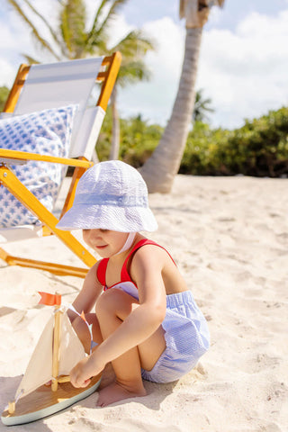 Henry's Boating Bucket Hat - Seersucker