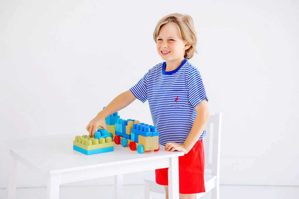 Carter Crewneck with Pocket & Stork