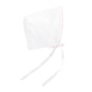 Pima Bonnet with Crochet Trim