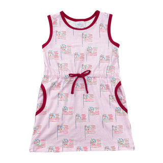 Camille Knit Dress - Patriotic - FINAL SALE