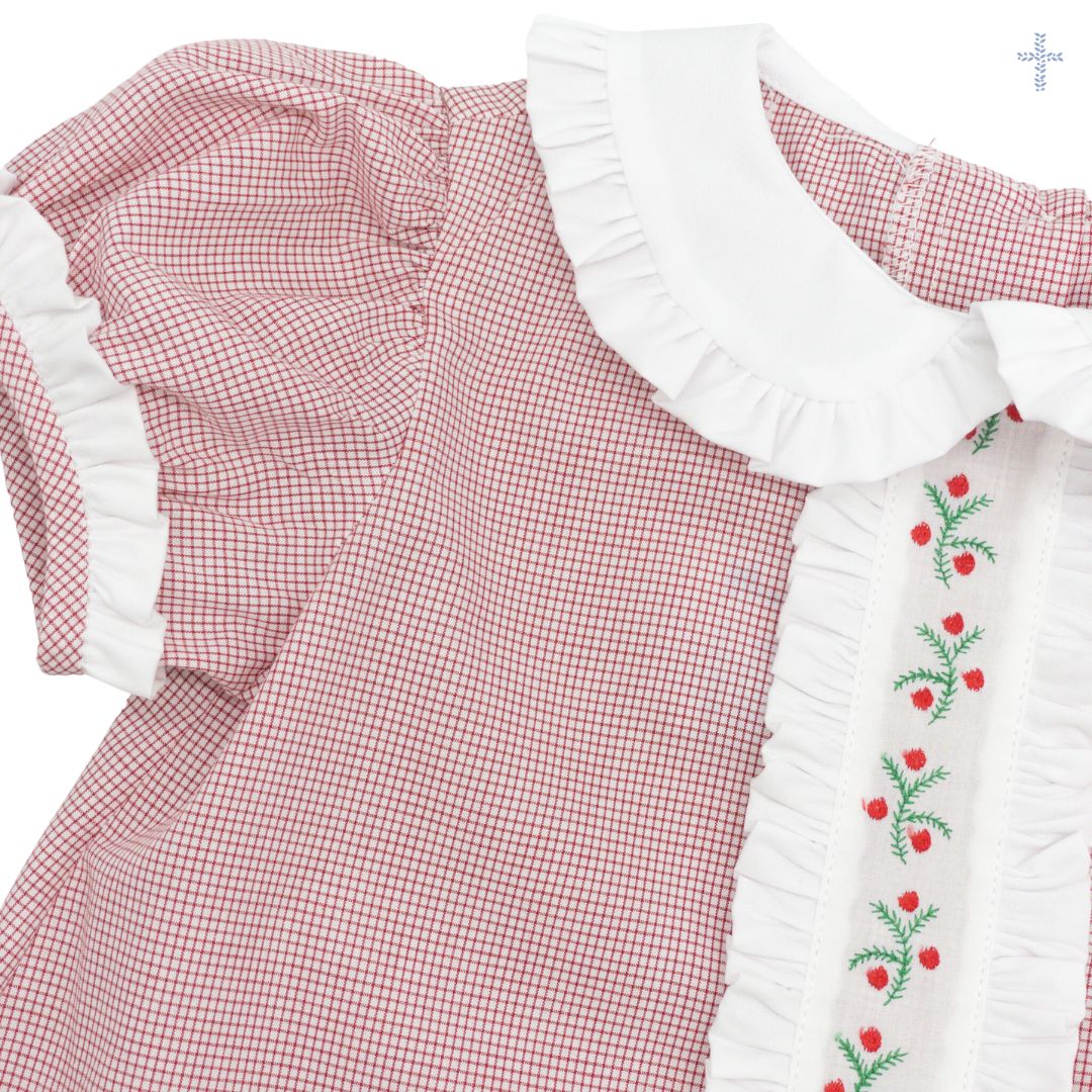 Shirley Dress with Holly Handloom - 25% OFF