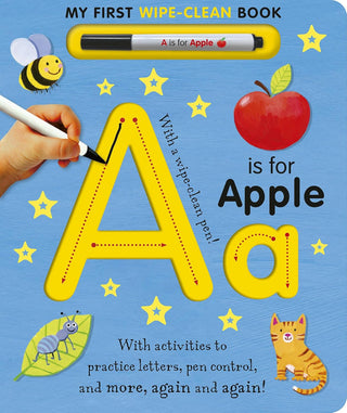 A is for Apple - My First Wipe-clean Book