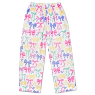Plush Pants - Pretty Bows