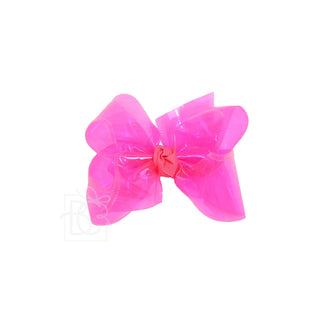 Waterproof Hair Bow - Neon Pink
