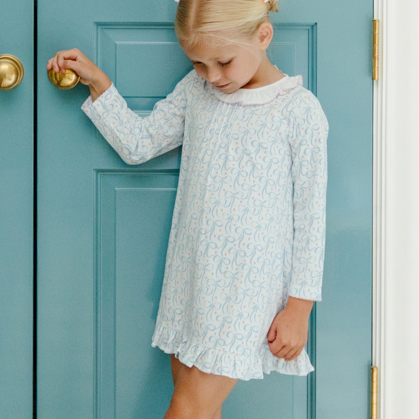 Brielle Bows Lounge Dress