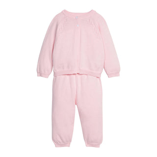 Pointelle Knit Set - Light Pink