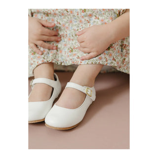 Rebecca Dressy Flat - White