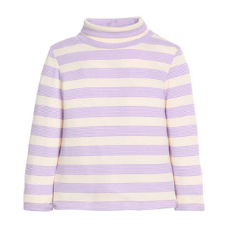 Turtleneck - Lavender Multi Stripe