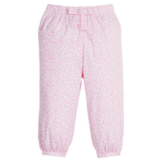 Banded Bow Pant - Pink Vinings