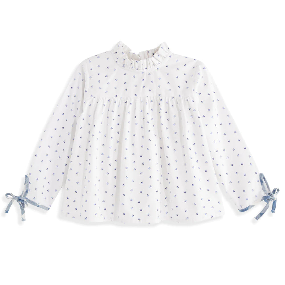 Ruffled Turner Blouse