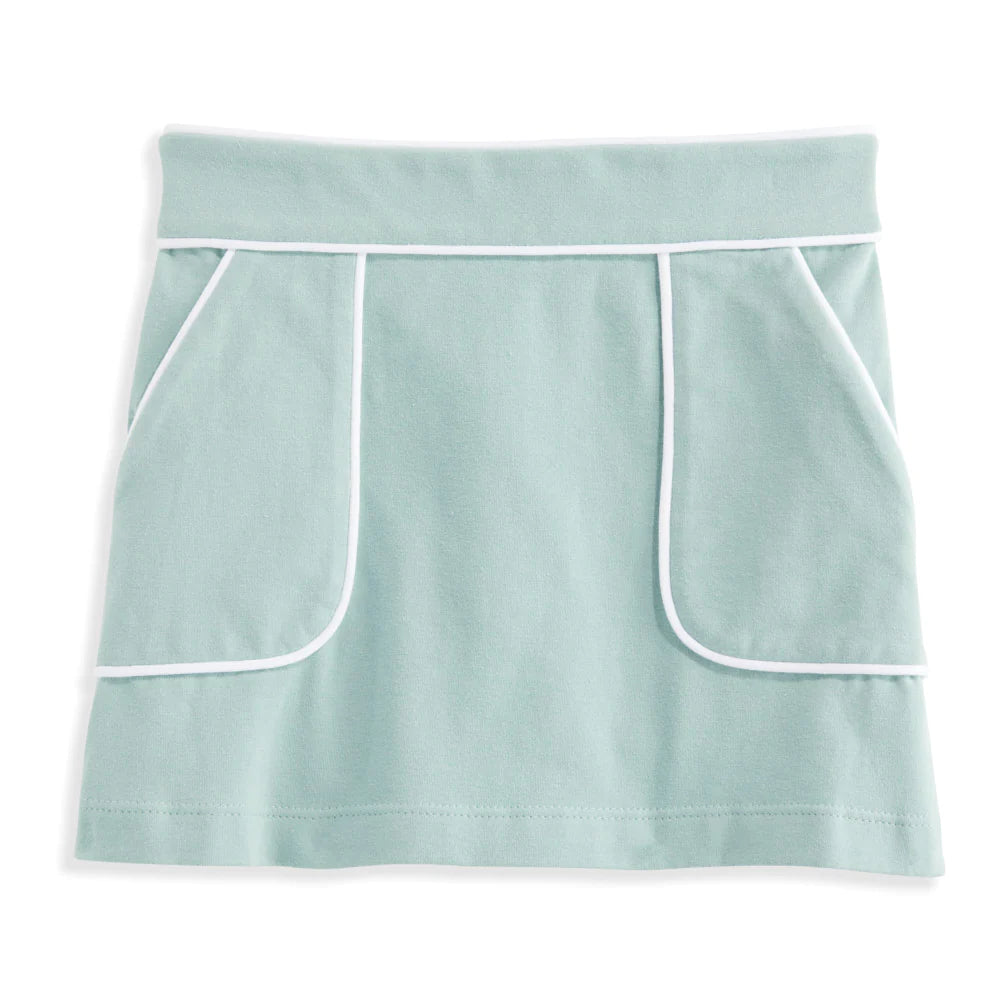 Piped Jersey Skirt - 25% OFF