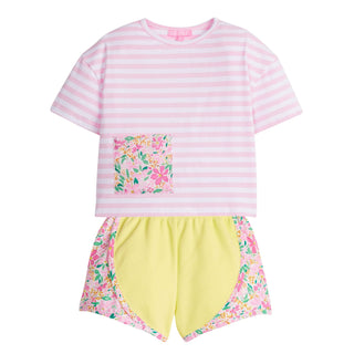 Boxy Tee & Track Shorts Set - FINAL SALE