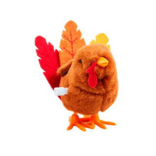 Wind-up Turkey Toy - Pointed Feathers