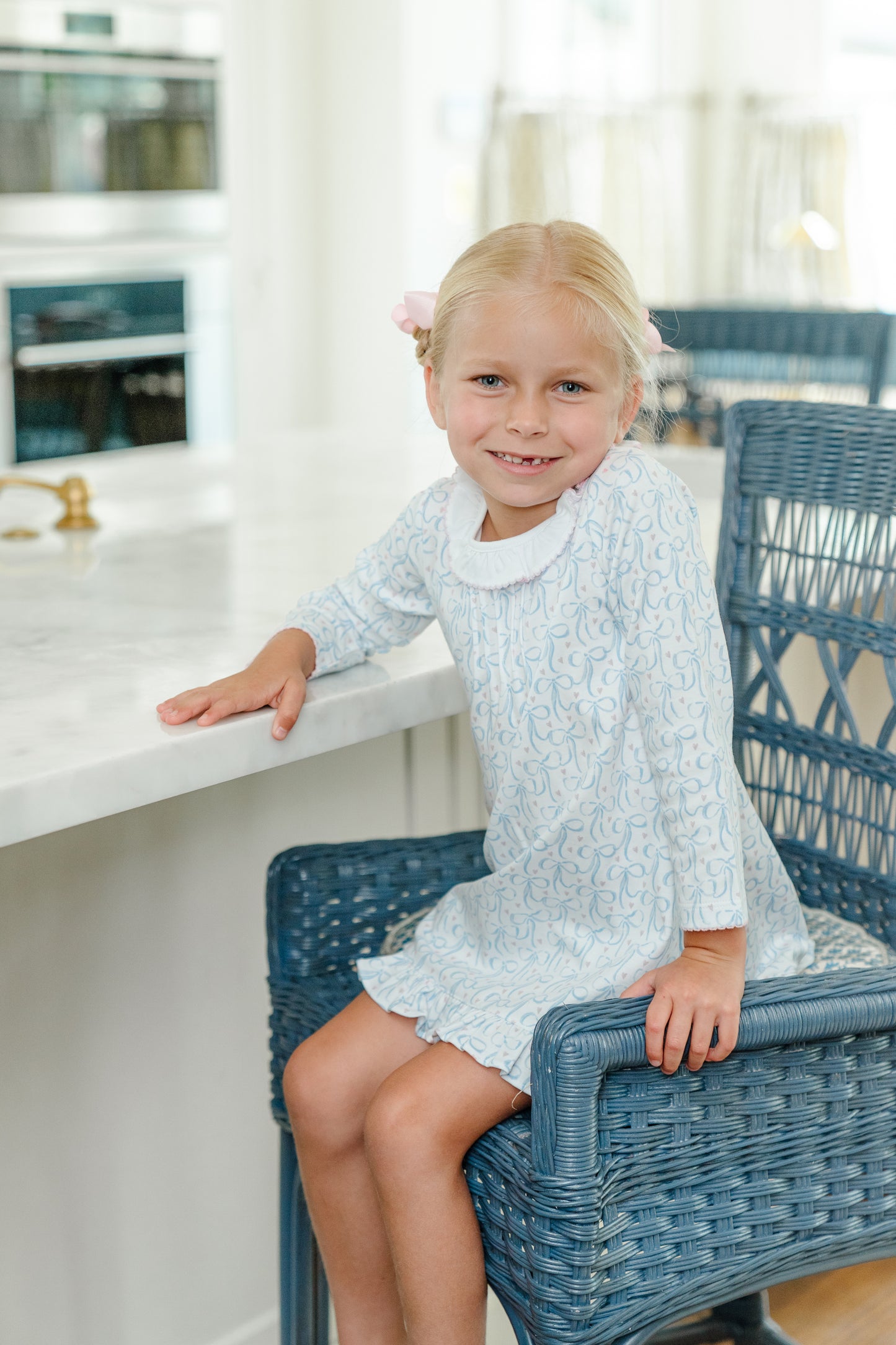Brielle Bows Lounge Dress