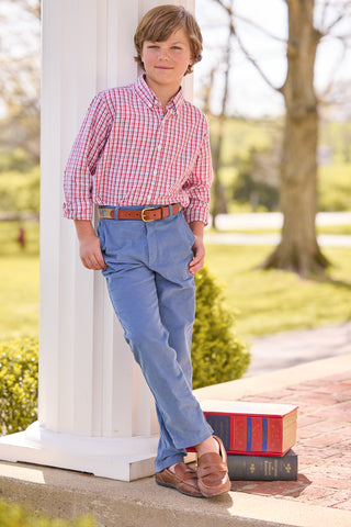 Classic Pant (Corduroy) - Stormy Blue