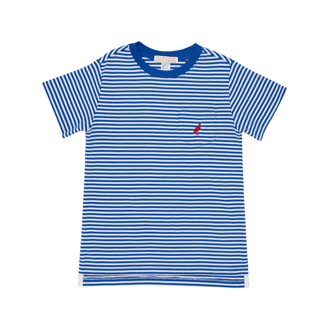 Carter Crewneck with Pocket & Stork
