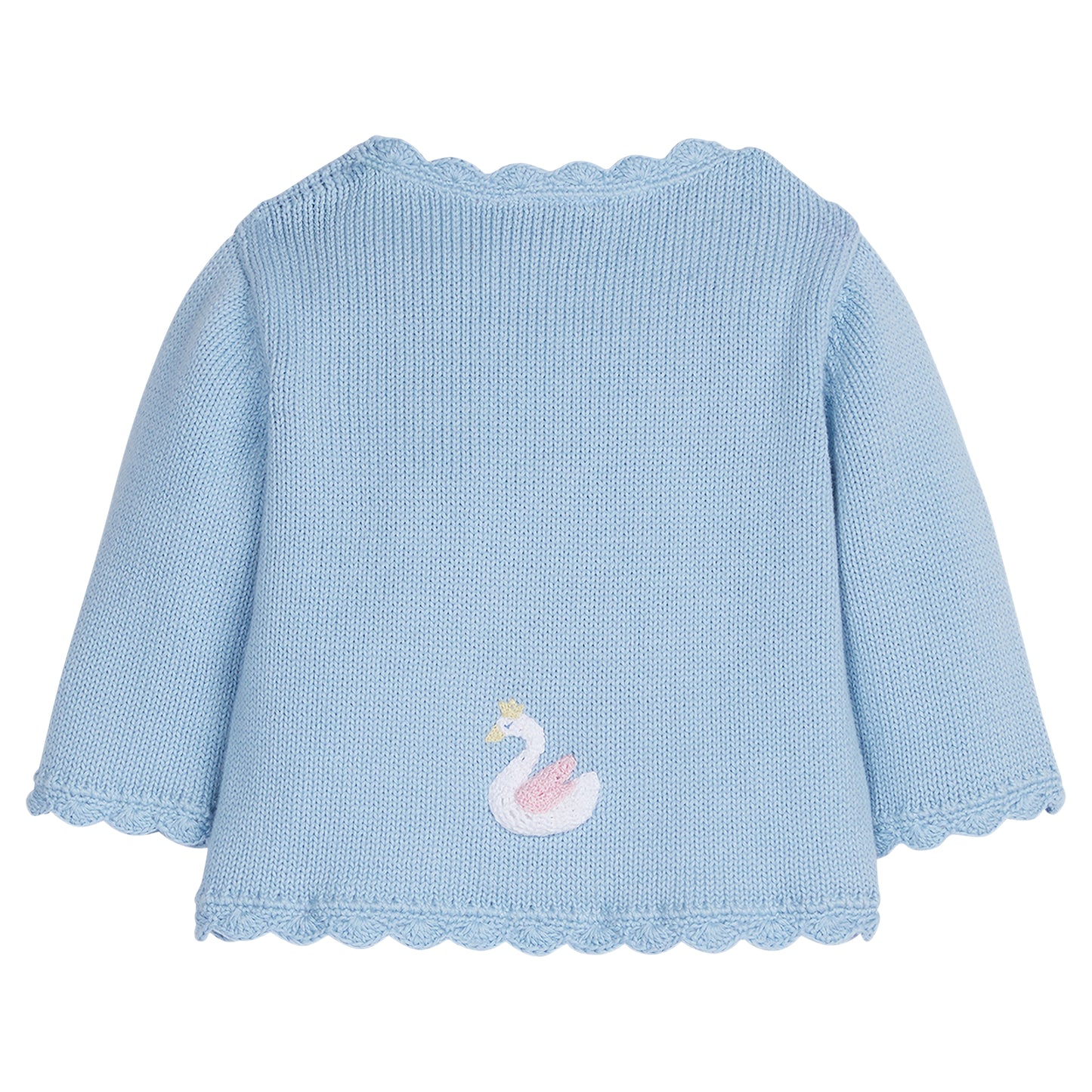 Crochet Swan Sweater