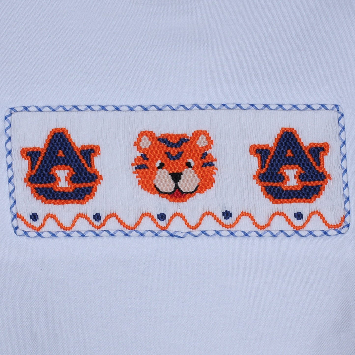 Boy's Smocked Auburn Short Set