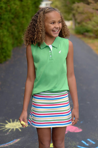Clay's Club Skort - Portland Sealife Stripe - FINAL SALE
