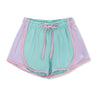 Totally Turquoise with Petal Purple and Cotton Candy Pink