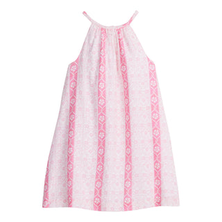 Halter Swing Dress - Valencia Vines - FINAL SALE