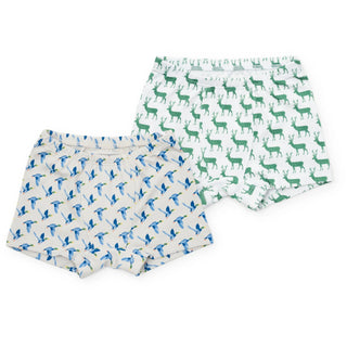 James Underwear Set - Mallard Ducks & Woodland Deer