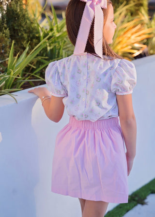 Kate Skirt Set - Pink Ornaments