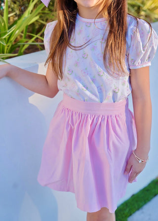 Kate Skirt Set - Pink Ornaments