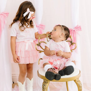 Big Sister Bow Short Sleeve T-shirt