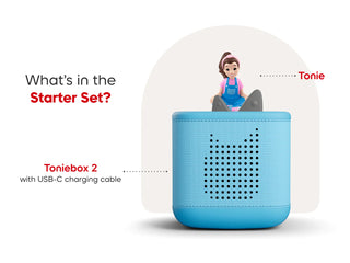Toniebox 2 Ms. Rachel Starter Set - Sky Blue