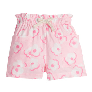 Patch Pocket Shorts - Marshmallow Floral - FINAL SALE