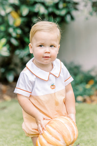 Boys Pembrooke Pumpkin Bubble