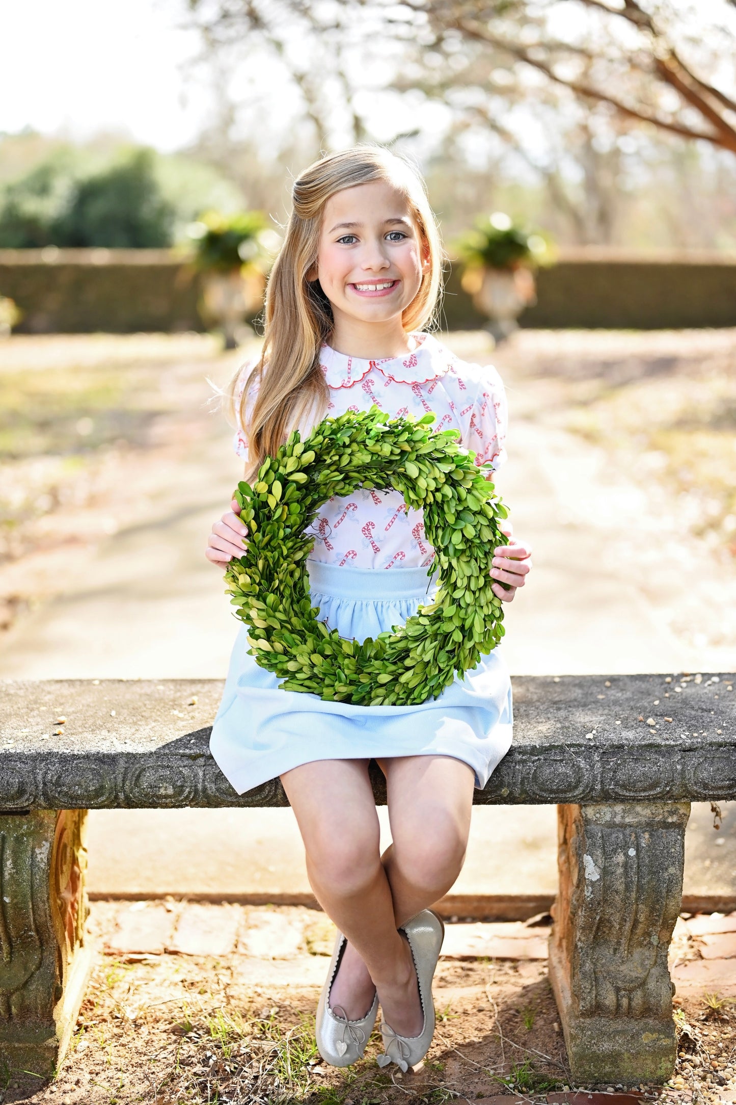 Cece Skirt Set - Candy Cane