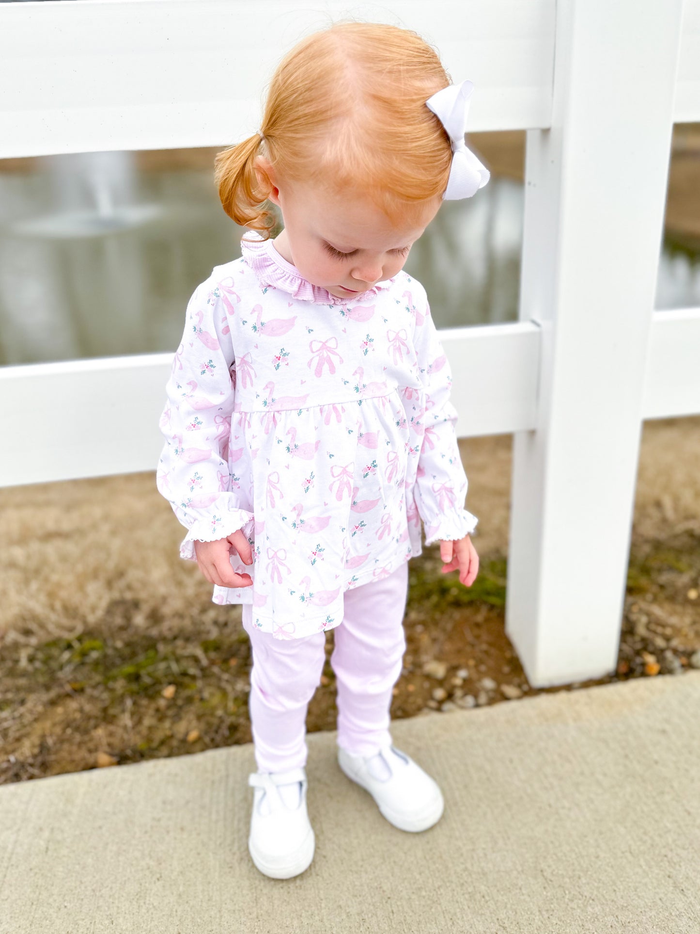 Swan Legging Set