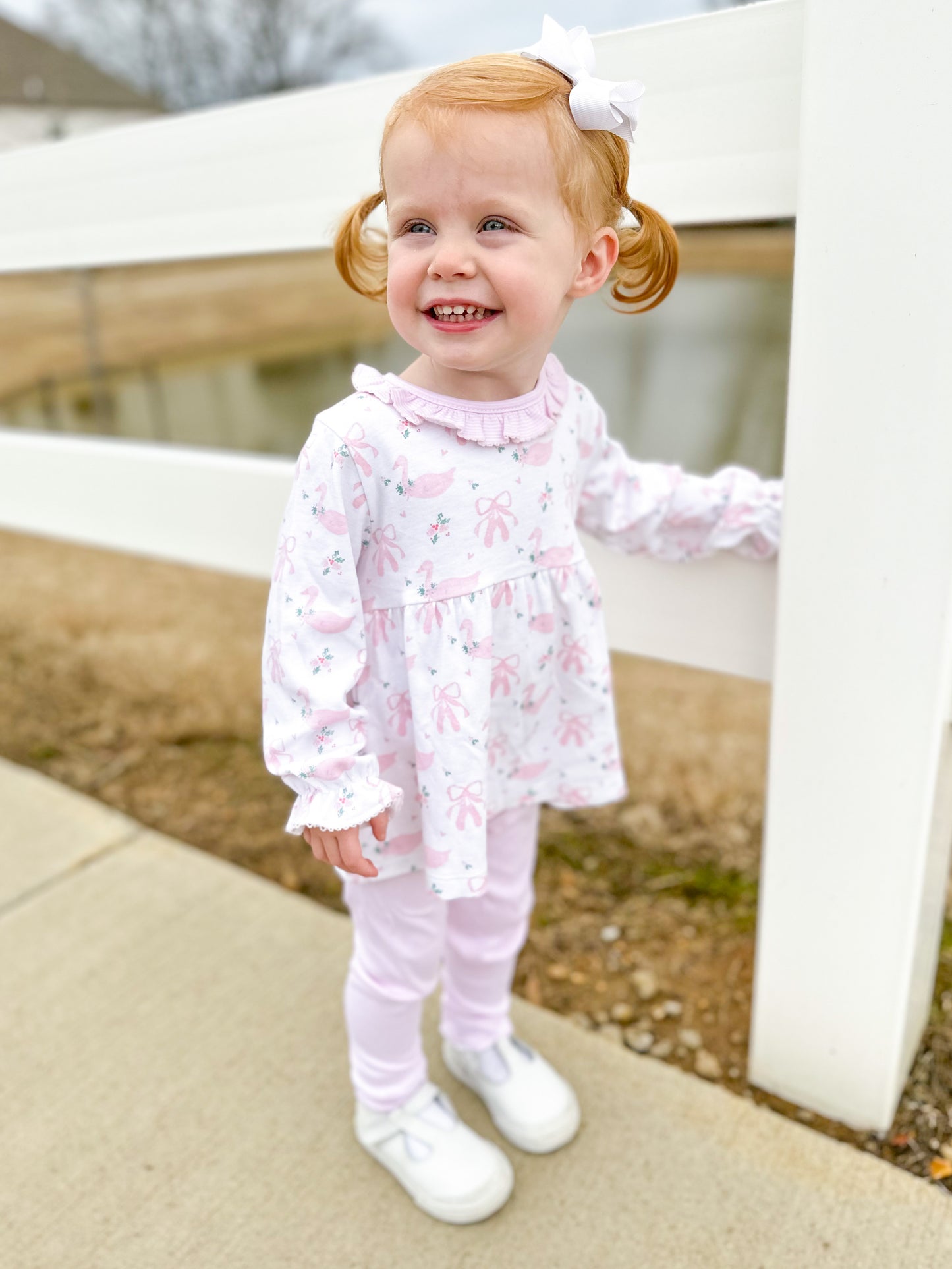 Swan Legging Set