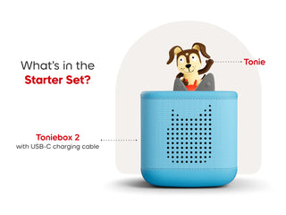 Toniebox 2 Playtime Puppy Starter Set - Sky Blue